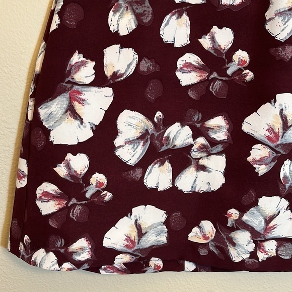 Bobeau Floral Mini Office Skirt - Picture 4 of 11